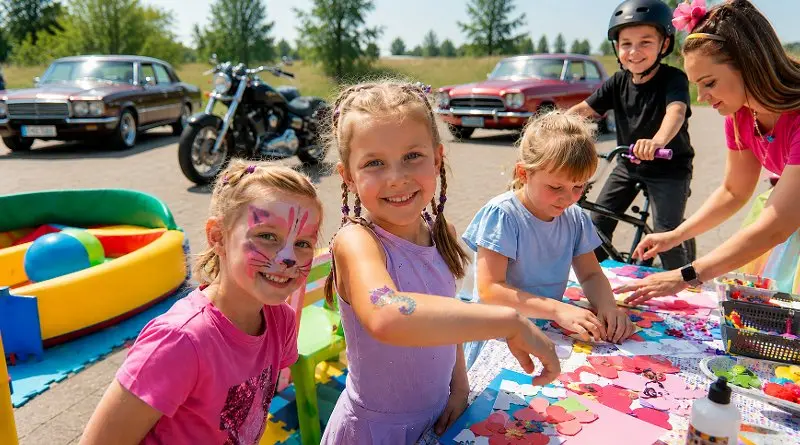 Piknik rodzinny i pomaganie innym
